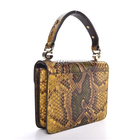 gucci galaxy python handbag|gucci python bag yellow.